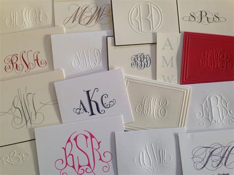 Embossed graphics - Churchill Chesapeake Card - Raised Ink. On sale $45.86 / set of 25. Banner Apex Card - Embossed. On sale $45.01 / set of 25. Colonial Chesapeake Card - Raised Ink. On sale $45.86 / set of 25. Sydney Monogram Card - Raised Ink. On sale $37.36 / set of 25. Delavan Monogram Apex Card - Raised Ink.